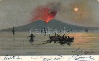 Vesuvio litho s: A. Coppola