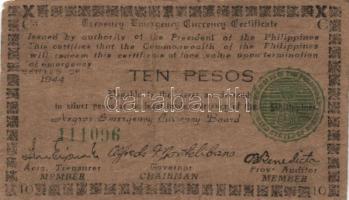 Fülöp-Szigetek/II. Világháborús megszállás alatti szükségpénzek/Cebu/Negros/Mindanao 1941. 1P (3x) 2...