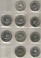 1968. "Semmelweis" 50Ft+100Ft ezüst 5 pár T:1