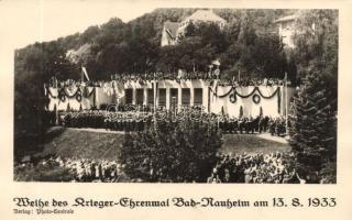 Bad Nauheim military monument inaguration 1933