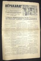 1956 Népakarat folyóirat I.évfolyam 9. száma a forradalom híreivel