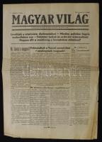 1956 Magyar Világ folyóirat I. évfolyam 2. száma a forradalom híreivel