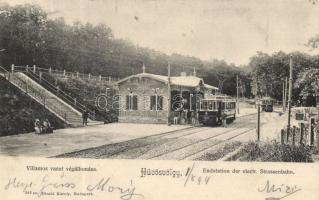 Budapest II. Hűvösvölgy villamos végállomás, Divald