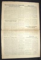 1956 Új Magyarország folyóirat I. évfolyam 1.- induló száma a forradalom híreivel
