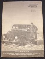 1954 Autó-Motor VII. évfolyam 21. száma az Északi sarki kutatókról szóló híradással