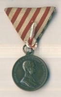 Ausztria 1915-1916. Bronz Vitézségi Érem "Der Tapferkeit" szalaggal Szign.: Tautenhayn T:2 Austria 1915-1916. Medal for Bravery "Der Tapferkeit" Br with ribbon Sign: Tautenhayn C:XF