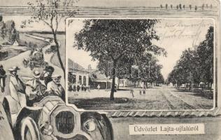 Lajtaújfalu, automobile