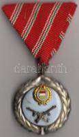 "Haza Fegyveres Szolg." kitüntetés, ezüstfok.