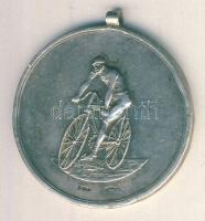 1905. "K.I.T. Poló Győztes Kassa 1905. X.1." jelzett Ag díjérem 19,5g (d=35mm) sign:S.G.A