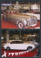 8db színes fotó klf régi személygépkocsikról