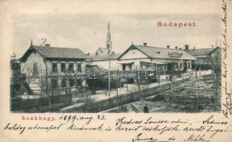 1899 Budapest XII. Svábhegy Szerényi Béla vegyeskereskedése