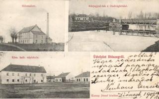 Diószeg with steam mill