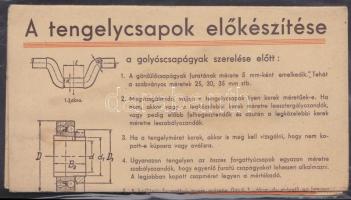 ~1940 Cséplőgépek díszes árjegyzéke