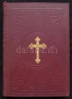 1928 Goffine Lénárt: Katholikus oktató- és épületes könyve, Szent István Társulat, Bp., Stephaneum nyomda, kiadói dombornyomott vászon kötésben, színezett oldalszélekkel, kissé megviselt állapotban