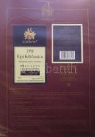 36db klf Egervin boros címke magyar-angol-német leírásokkal lefüzve