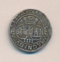 Lengyelország/Litván Nagyfejedelemség 1568. 4Gr Ag "Sigismund II Augustus" T:3 Poland/Grand Duchy of Lithuania 1568. 4 Grossi Ag "Sigismund II Augustus" C:F