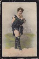 Flirtatious lady (non pc)