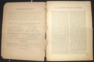 1943 Mariay Ödön: Szépművészet folyóirat IV. évfolyam 8. száma - A jubiláló Győr