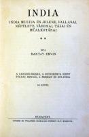 1932 Baktay Ervin: India I-II. kötet, Singer és Wolfner Kiadó, Bp., összesen 282db képpel és 1db tér...