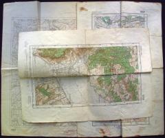 1912-1934  3db régi térkép: Kiskunfélegyháza, Győr, Tapolca