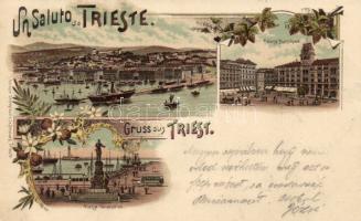 1899 Trieste litho