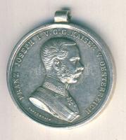 Ausztria 1915-1916. Kis Ezüst Vitézségi Érem "Der Tapferkeit/Ferenc József" szalag nélkül ...