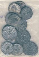 14db római pénz fém hamisítványa T:2,3 14 pieces of Roman fake coins C:XF,F