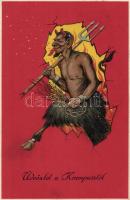 Krampus Emb. litho (EK)