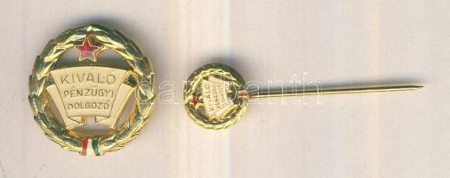 ~1960. Kiváló pénzügyi dolgozó kitüntetés tokban T:2
