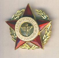 ~1960. A Külkereskedelem Kiváló Dolgozója kitüntetés tokban T:2