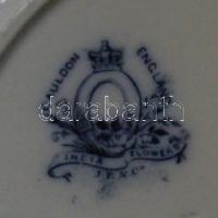 XX. sz. eleje: Caudon Ltd. festett porcelán dísztányér / Painted chinaware plate d: 22 cm