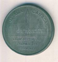 Kanada 1894. "Mackenzie Bowel/Ottawa Alsóház" fém emlékérem T:2- Canada 1894. "Mackenzie Bowel/Ottawa House of Commons" metal medallion C:VF