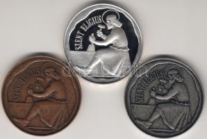 1994. "A látogatás emlékére-Szt. Eligius" Pénzverdei sor 3db T:1-PP