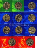 Ausztrália 2000 5$ 28klf db "Sidney-i olimpia" komplett sor! 23db eredeti díszcsomagolásba...
