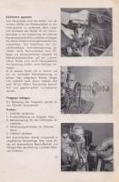 1952 Osztott kis ablakos Volkswagen Bogárhátú német nyelvű kezelési utasítása viseltes állapotban, a...