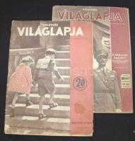 1945/1946 Dolgozók Világlapja c. magazin 2db száma érdekes tartalommal