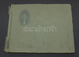 Régi családi fotóalbum 76db klf témájú fotóval, megviselt állapotban