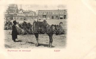 Vendor in Baku, folklore