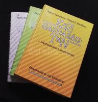 1987 Paul A. Samuelson-Willam D. Nordhaus: Közgazdaságtan I-III. kötete, Közgazdasági és Jogi Könyvkiadó, Bp., kiadói kemény papírkötésben, nagyon szép állapotban