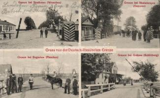 German-Russian border stations