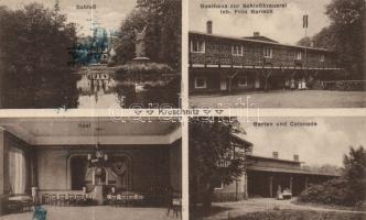 Krosnica (Kroschnitz) with the hotel of Fritz Bartsch