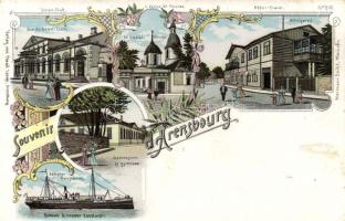 Kuressaare (d´Arensbourg) litho