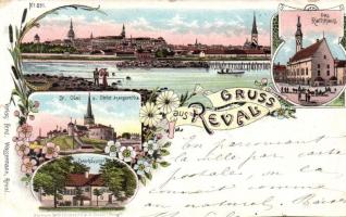 Tallinn (Reval) litho (cut)