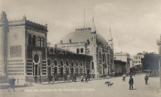 Constantinople railway station