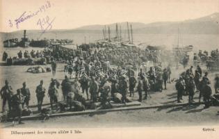 Itea arrival of the allied forces