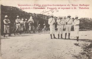 Argostoli French soldieres
