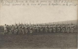 Military WWI infantry unit in the orient, photo