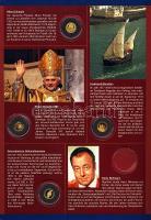 "A Világ Legkisebb aranypénzei" gyűjtői mappában, 14db (999/1000) finomságú (T:PP) 1,2g sú...