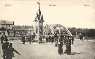 Győr Rába-híd, színház