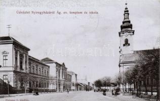 Nyíregyháza Evangélikus templom és iskola